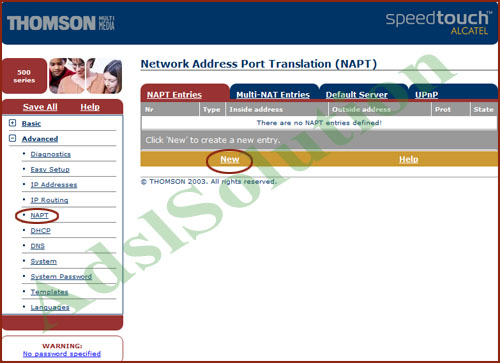Alcatel Thomson Speedtouch 510v4 Alcatel Thomson Speedtouch 510v4